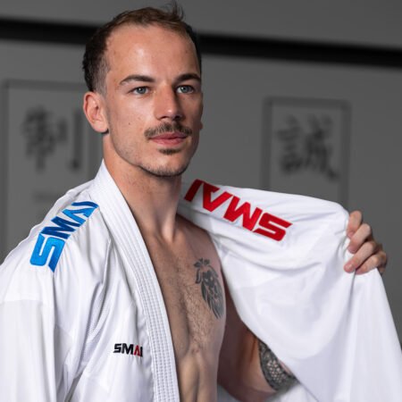 SMAI WKF Reversible Karate Uniform - 6oz Premium Kumite Gi - Inazuma RX
