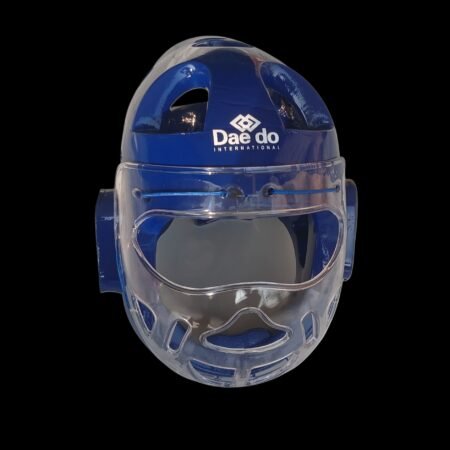 Daedo Taekwondo Headguard with Mask WT - Blue, M