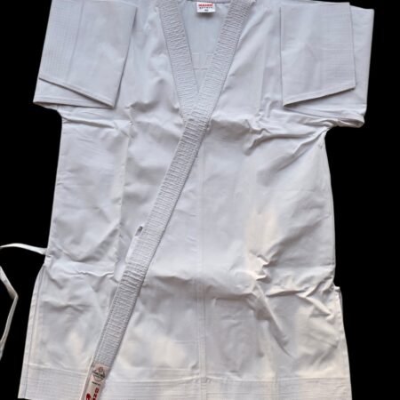 Maizo White canvas paper kata gi