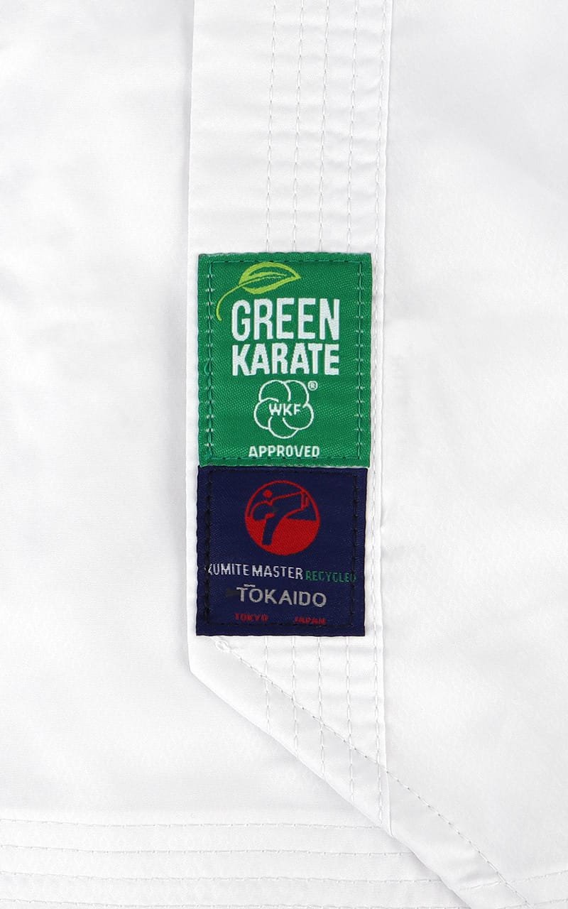 TOKAIDO Kumite Master Recycled, WKF GREEN KARATE - Image 6