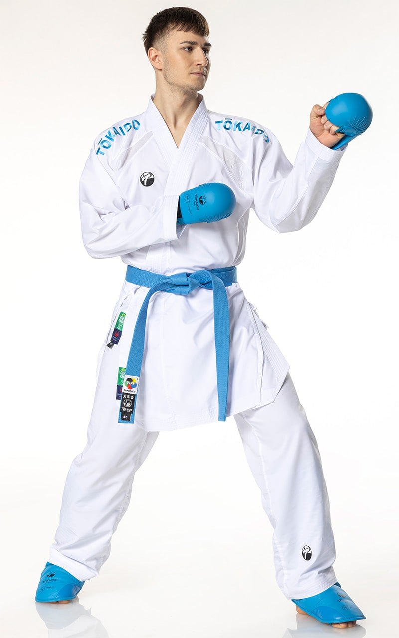 TOKAIDO Kumite Master Recycled, WKF GREEN KARATE - Image 2