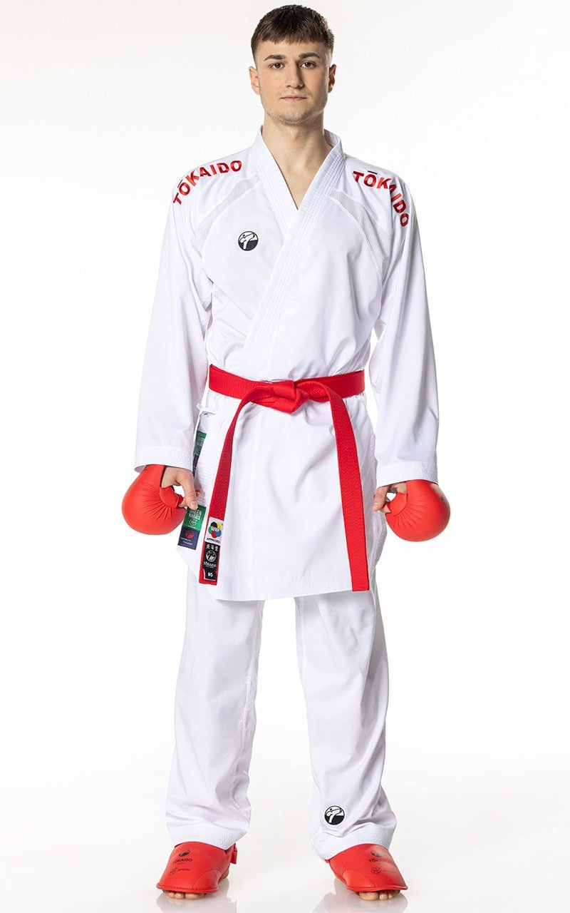 TOKAIDO Kumite Master Recycled, WKF GREEN KARATE - Image 3