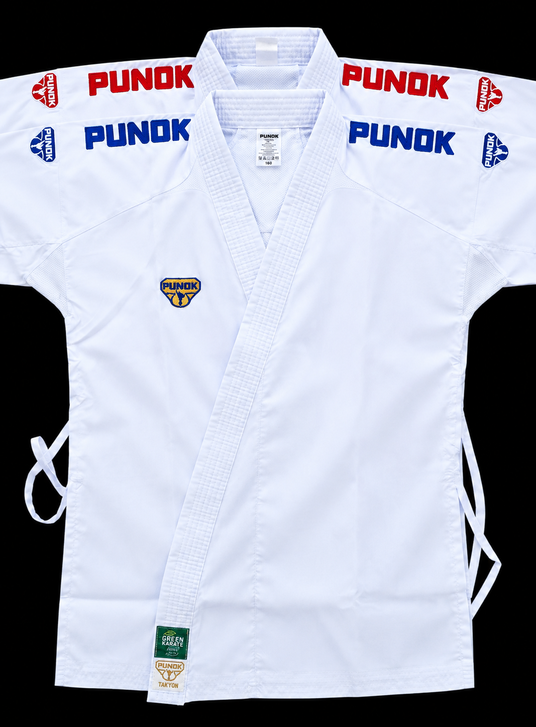 Punok Takyon Kumite Gi GREEN KARATE